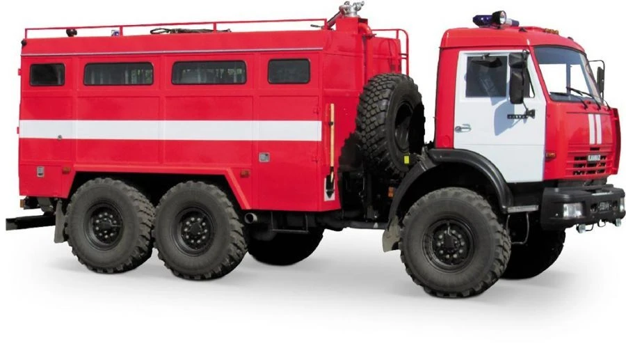 Hose fire fighting vehicle AP-2 (43118), type 670611, based on KAMAZ chassis, modification 43118-50.
