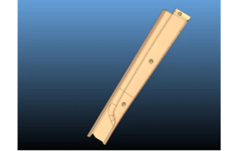 Rack trim left 5299230-5206011-50