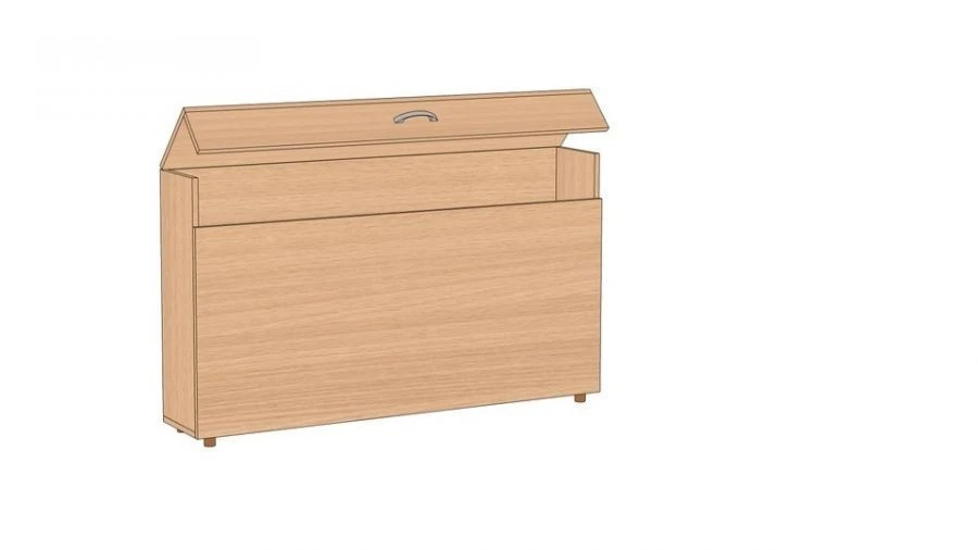 Whiteboard cabinet TP-2