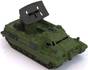 All-terrain vehicle "Strazh" with echolocator
