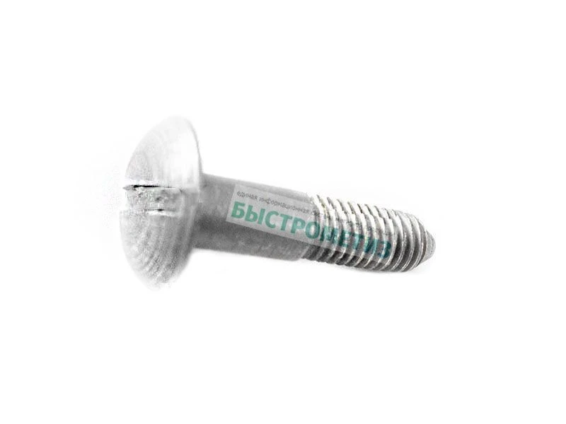 Bolts with flat-convex head and guide cone OST 1 31158-80