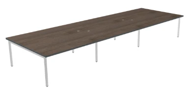 Conference table (conference table, conference table) on a metal frame rectangular (TU 31.01.12-002-24830516-2021)