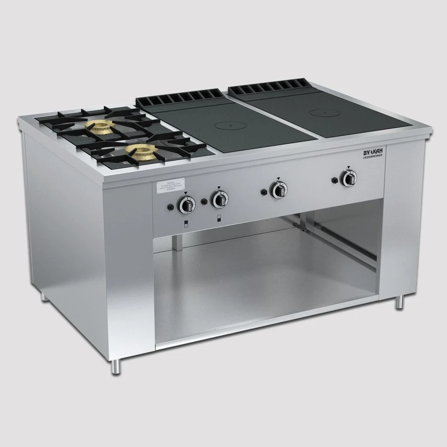Gas cooker PRG-IIA-6-2 "Maxi"