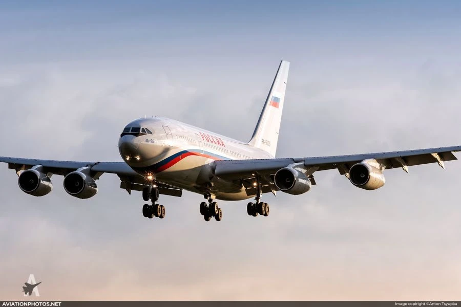 Performance of work under bulletins on IL-96-300 aircrafts