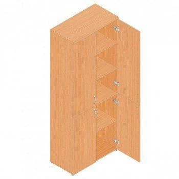 Wooden office cupboards of IE Avdeev D.A. brand.