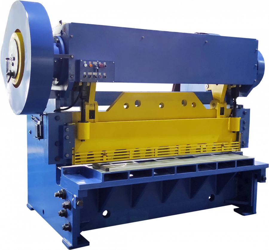 Crank sheet shears with inclined blade for sheet 20x2000 mm, model NL3427