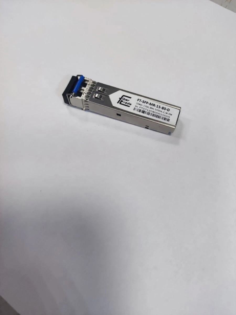 FT-SFP-MR optical transceiver group consisting of: FT-SFP-MR-15-80-D; FT-SFP-MR-15-120-D; FT-SFP-MR-15-160-D