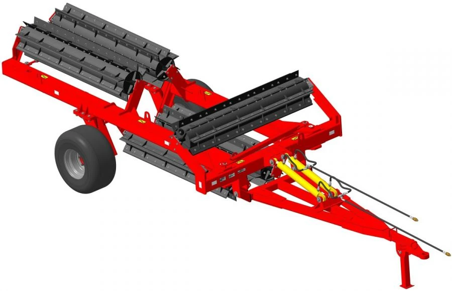 Stubble residue shredder roller KIPO-10-02