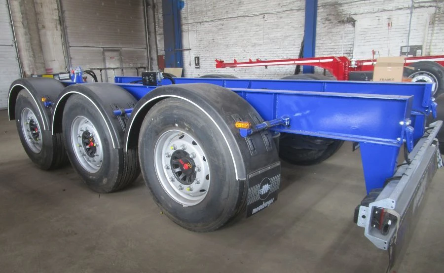 Chassis of SF-361U tri-axle semitrailer