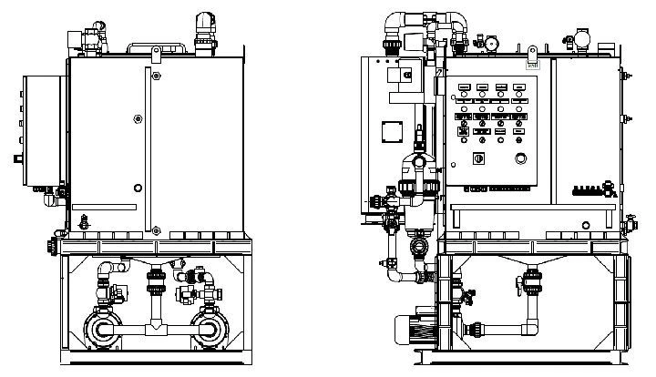 Wastewater treatment plant "UO-FCHT-E 6.5".