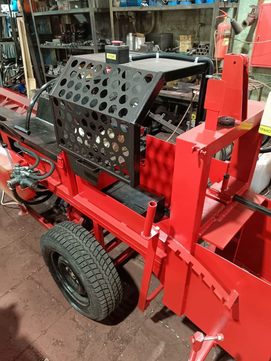 Wood splitting line PLC-350