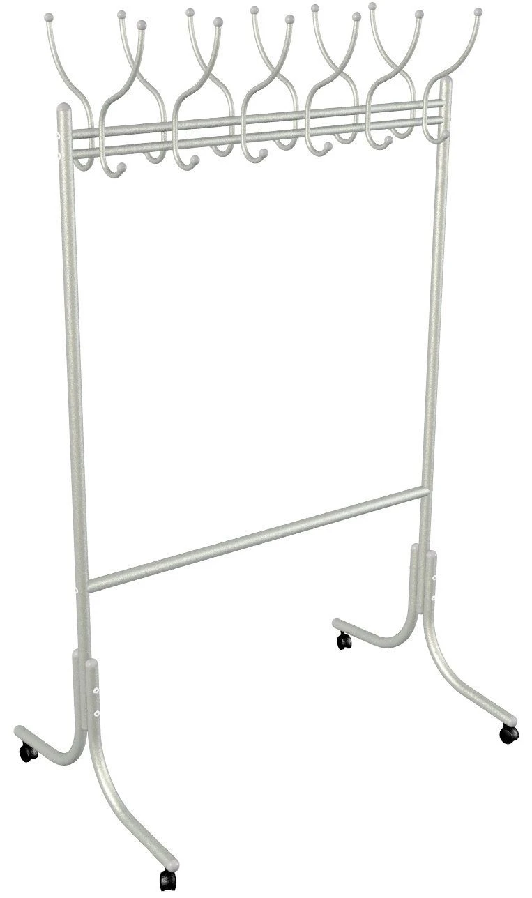 Floor coat rack on wheels M 11