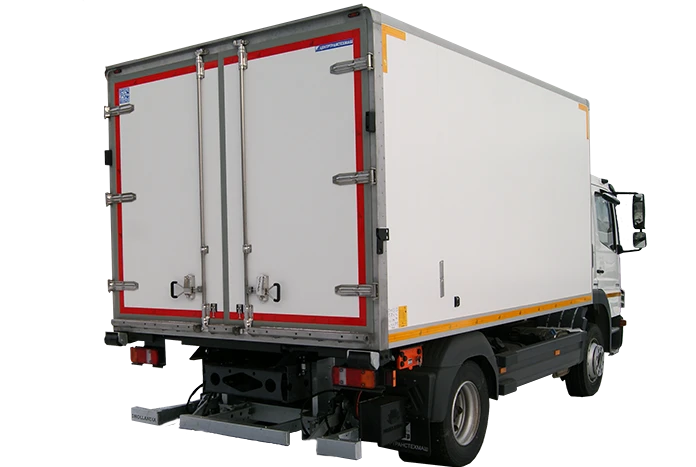 Isothermal van with or without refrigeration unit type AF-4782 (modification AF-4782A0) on GAZ base chassis