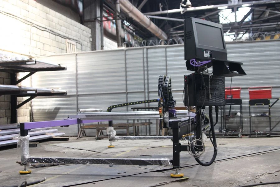 CNC plasma cutting machine of "Plazmacroy" trade mark "Master" series model 2500
