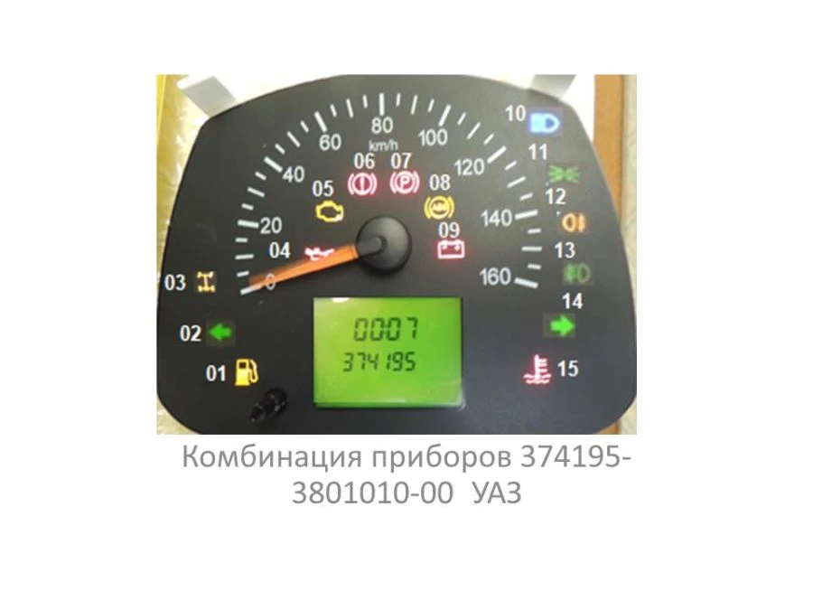 Instrument cluster control unit 374195-3801010-00 TC UAZ