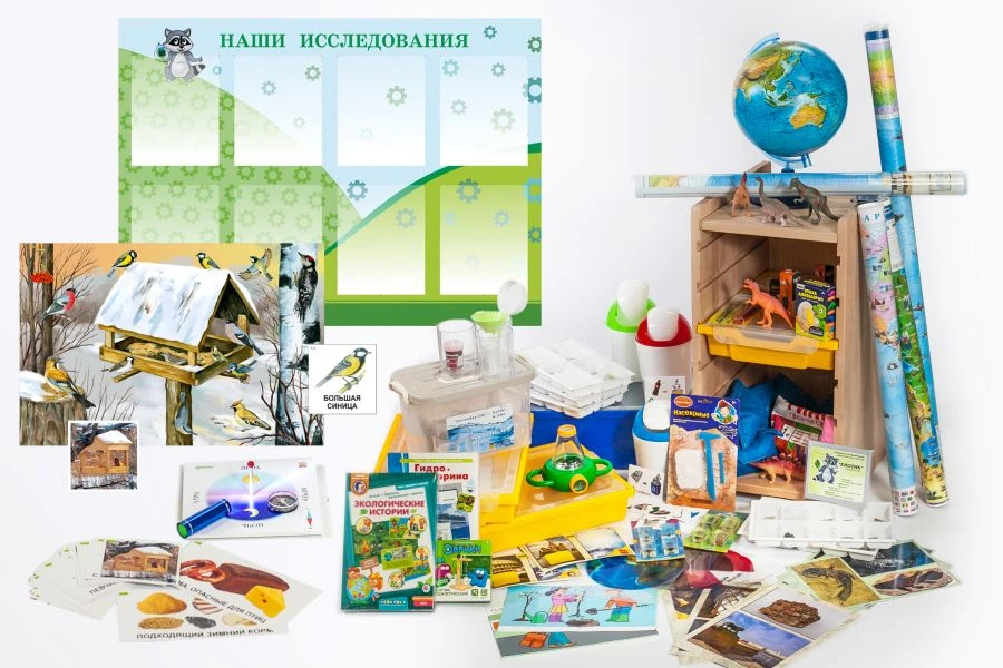 Educational-methodical set for project activities in ECE centre No.3-EN (geography, ecology, geology, palaeontology).