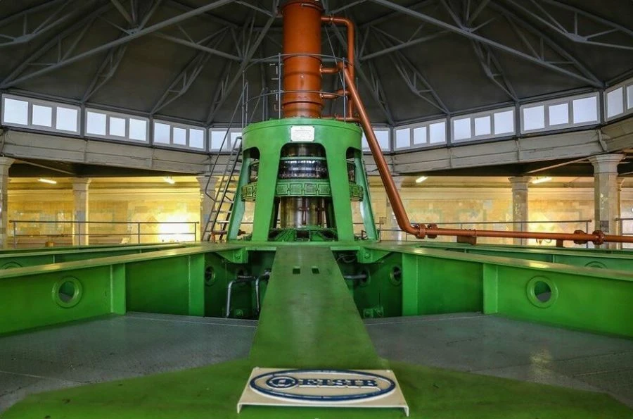 Hydrogenerator type SV 1343/150-100 with rated capacity 65 MW