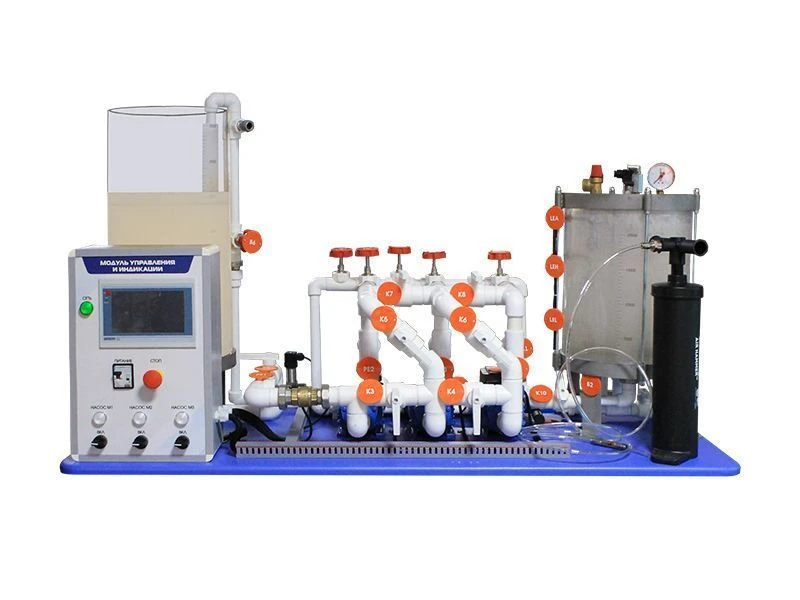 Set of training-laboratory equipment "Principles of work of pumping stations" UP5908
