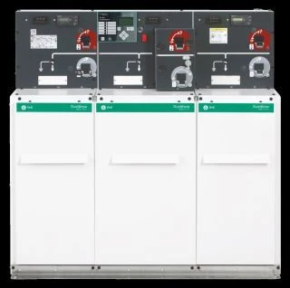 Complete switchgears with gas-insulated switchgear RME series (tank type IDI) RME-NE-IDI-10-20-/630-UZ