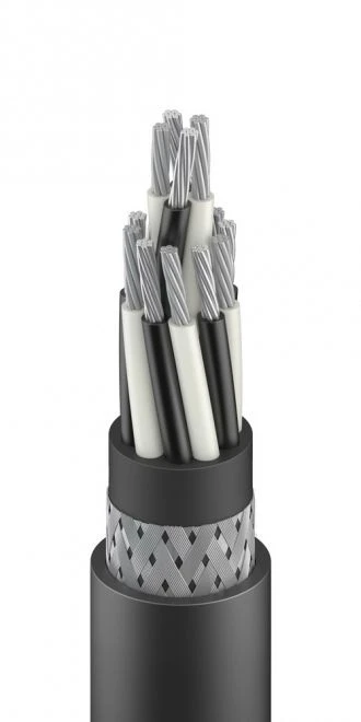 Universal thermoelectrode cable, grade: RUTEK Kng(A)-HF