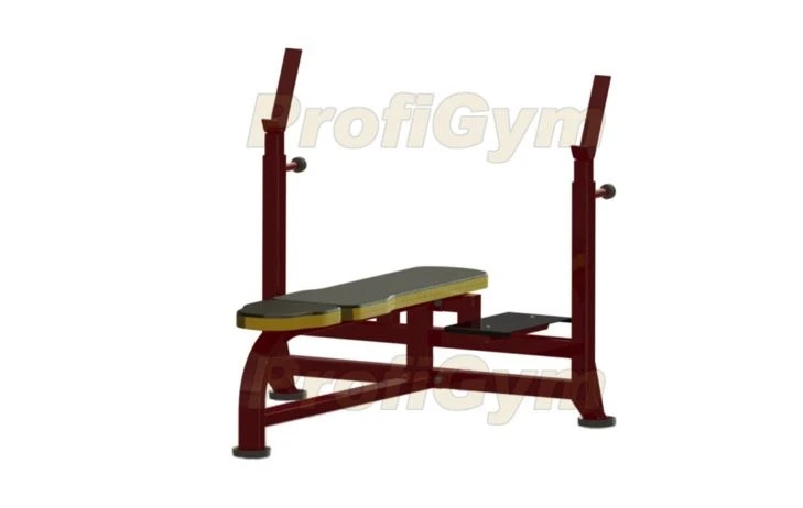 2SK-0031-NR Bench for bench press with footrests reinforced