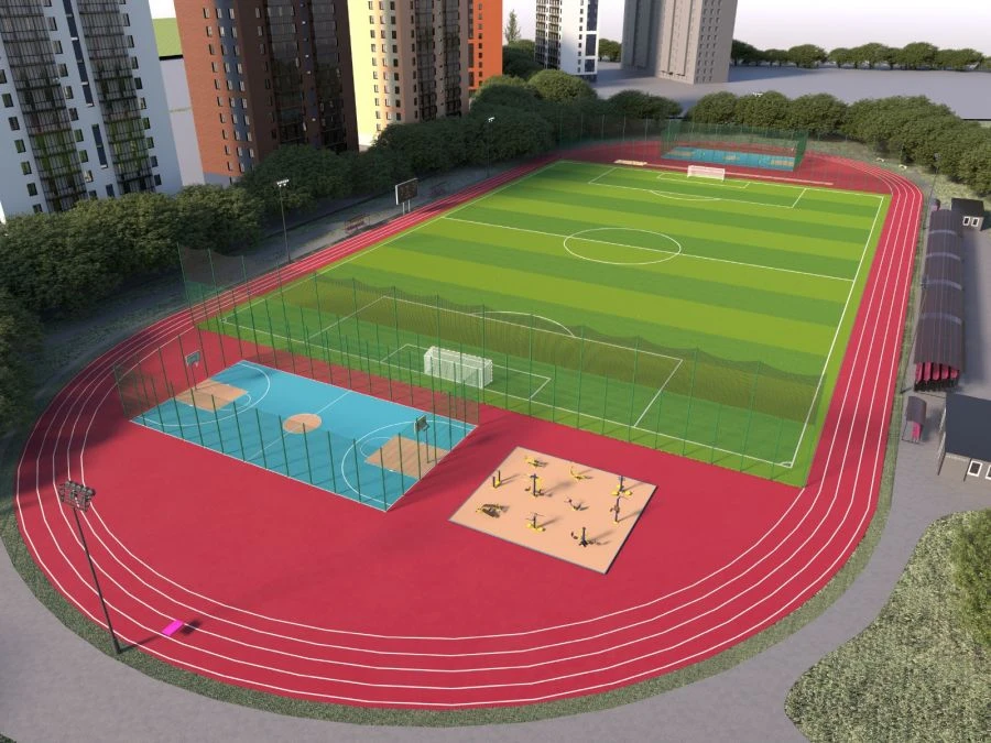BAMARD sports playground for outdoor sports games