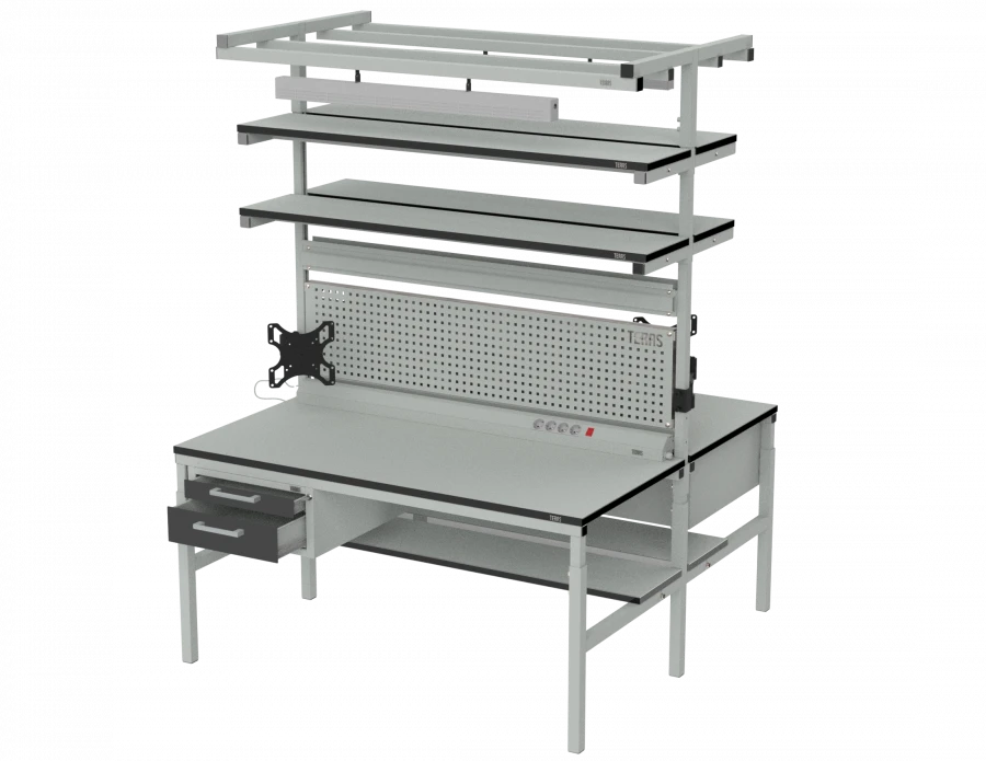 Industrial furniture, including antistatic (ESD) series DUAL