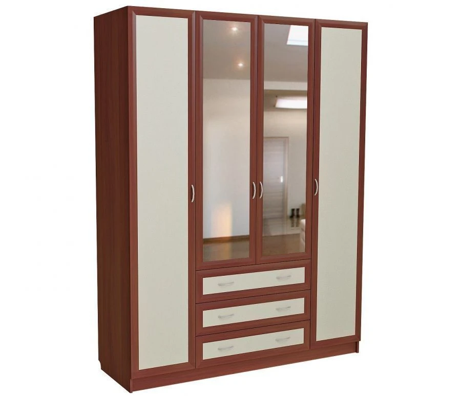 Wardrobe for clothes of "Edelwood" trade mark