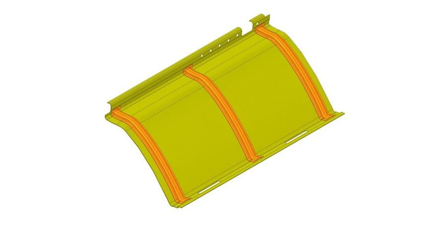 Rear left ceiling panel 6274-5702247-01