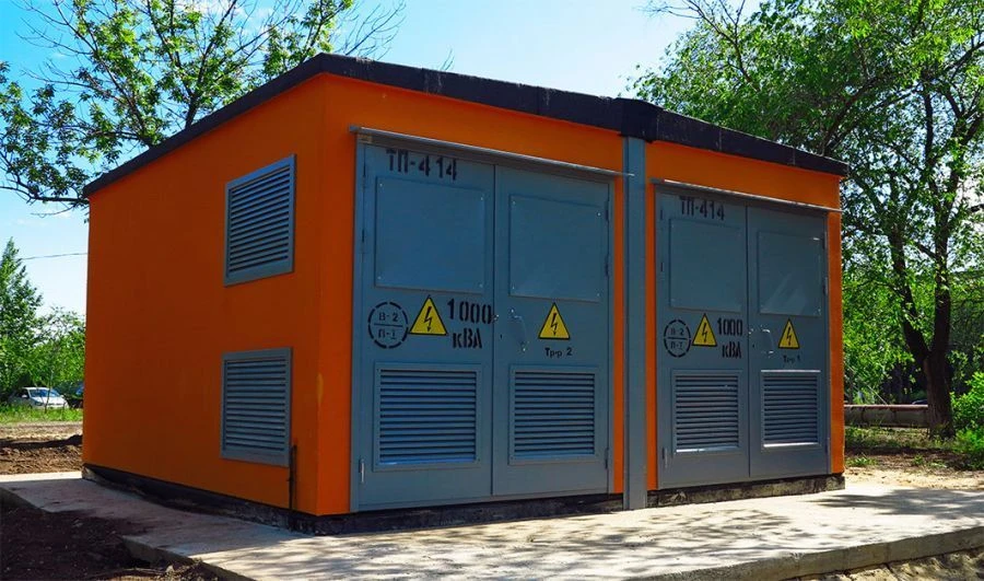Complete transformer substations In concrete case (BKTP)