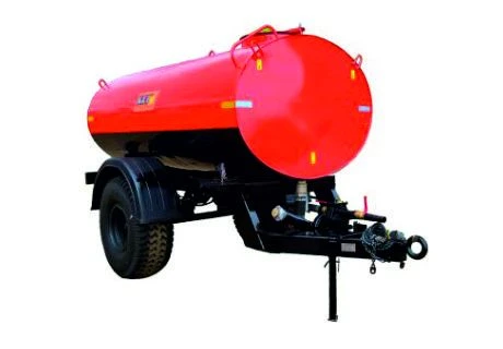Semi-trailed water-washing machine PMR-05 5 m.cu. capacity with springs