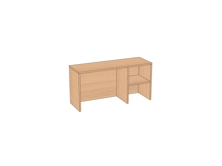 Low extension for table 900*300*450 mm AH-9