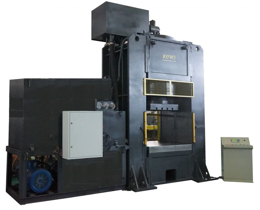 Hydraulic press for plastics model DG2438