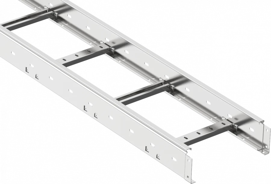 CLM40-100-300-3-120 Ladder tray LESTA 100x300x3000-1,2 IEK