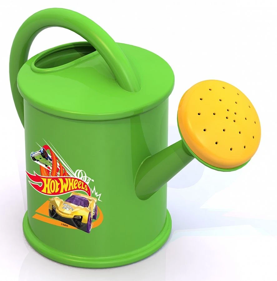 Hot Wheels spouted watering can