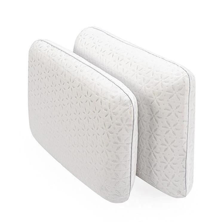 Pillows with polyurethane foam filling