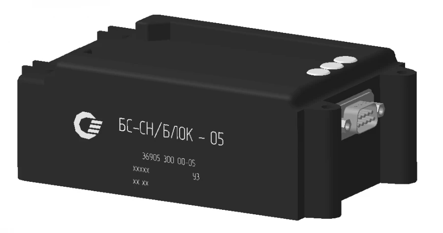 Block of communication with removable data carrier BS-SN/BLOCK 36905-300-00-05