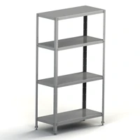 Perforated shelving unit model STL-R