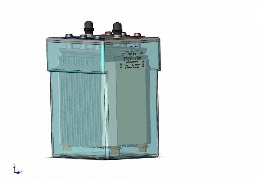 Lead stationary battery 17BP1700 (17GroE1700)