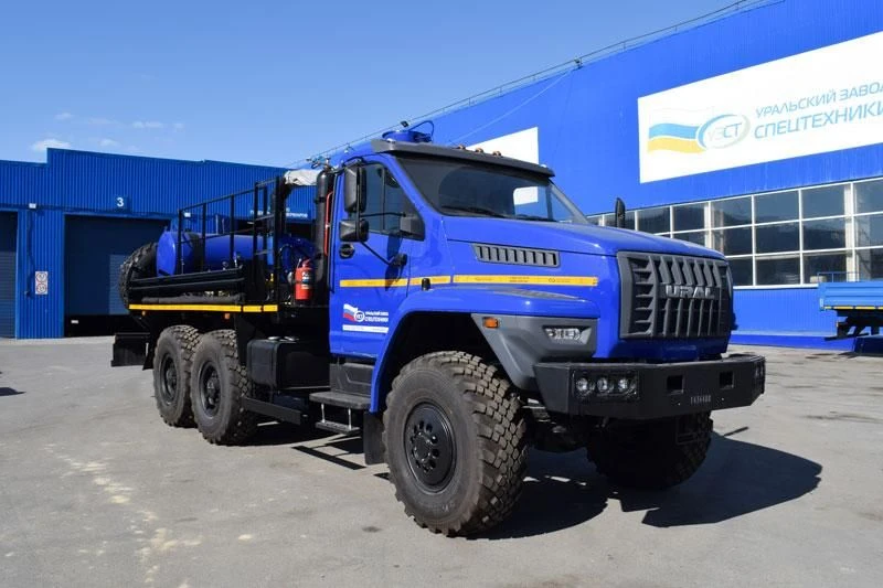 Unit for dewaxing (ADPM), UZST brand, type UZST01, modification 6891-20 on chassis Ural 5557-74