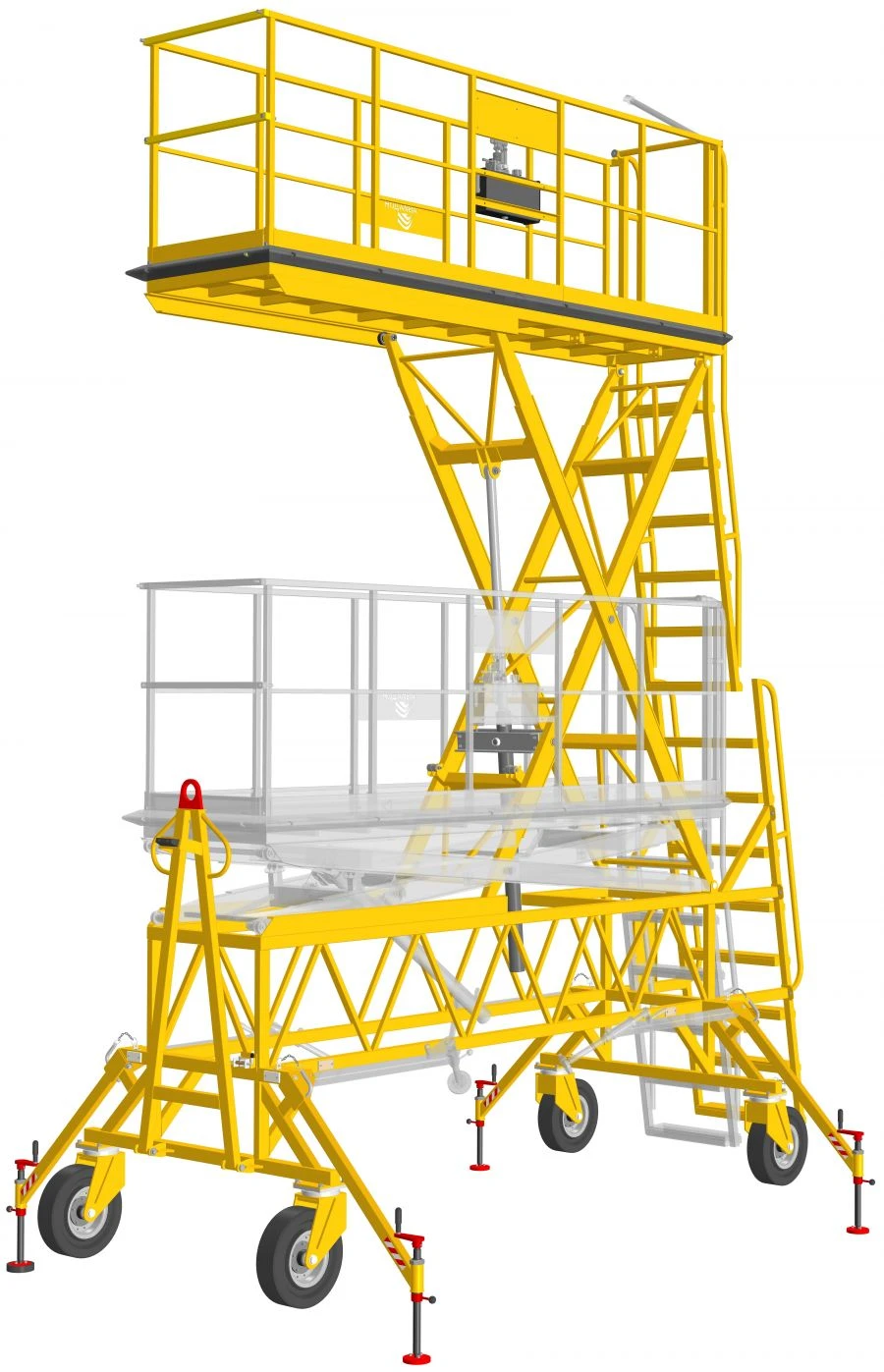 Aerial stepladder AC-12