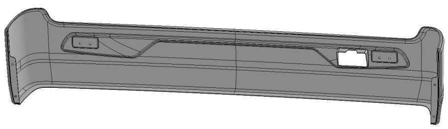 Rear bumper panel A63R42-2804012-10