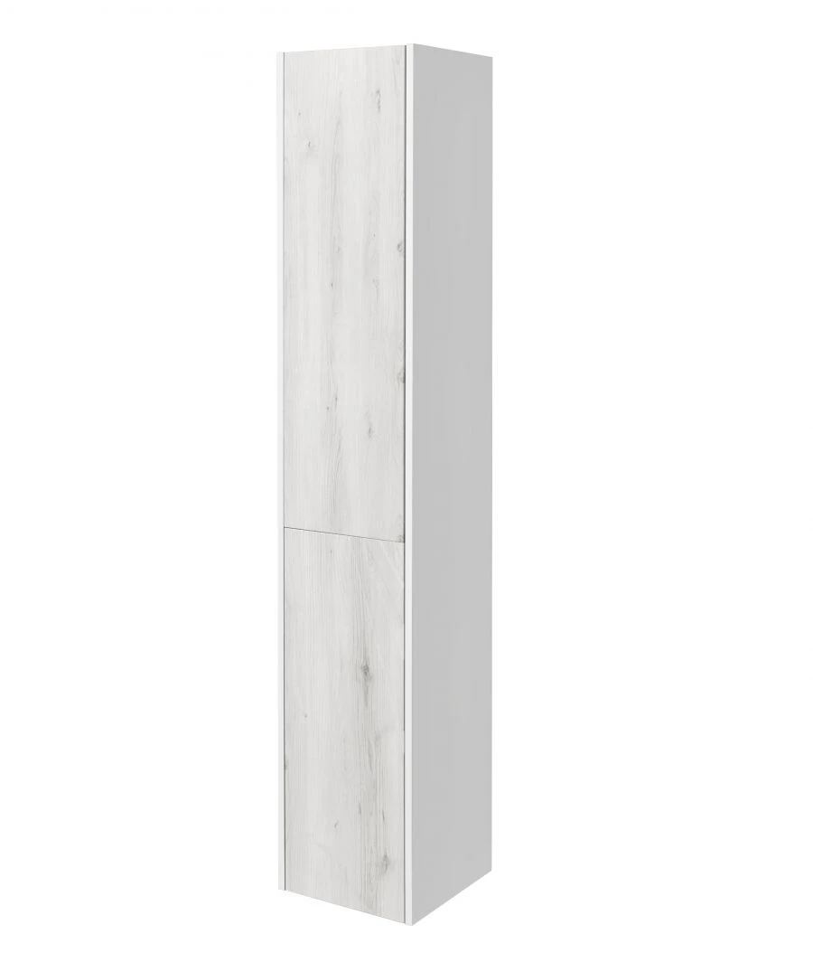 Cabinet - column Aquaton Sakura left alder navarra, white gloss 1A219903SKW8L1.A219.9.03S.KW8.L