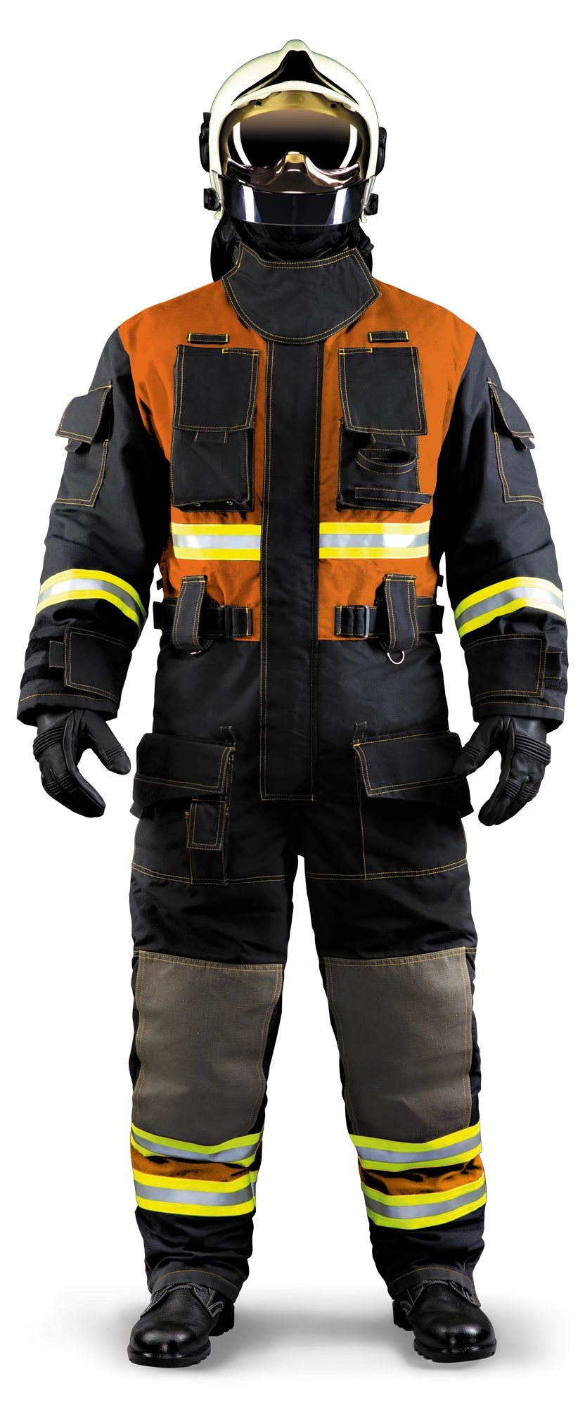 Special rescuer's overalls for search and rescue operations, including high visibility signalling overalls (2 kl
