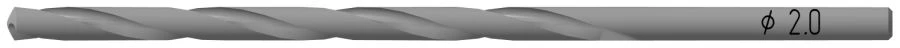 Drill bit (diameter 1,2-4,5 mm. length 40-200 mm)