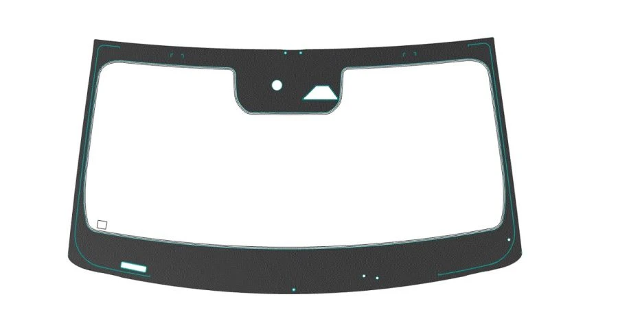 00726LFW00005 5206500XKJ23A Front windscreen assembly