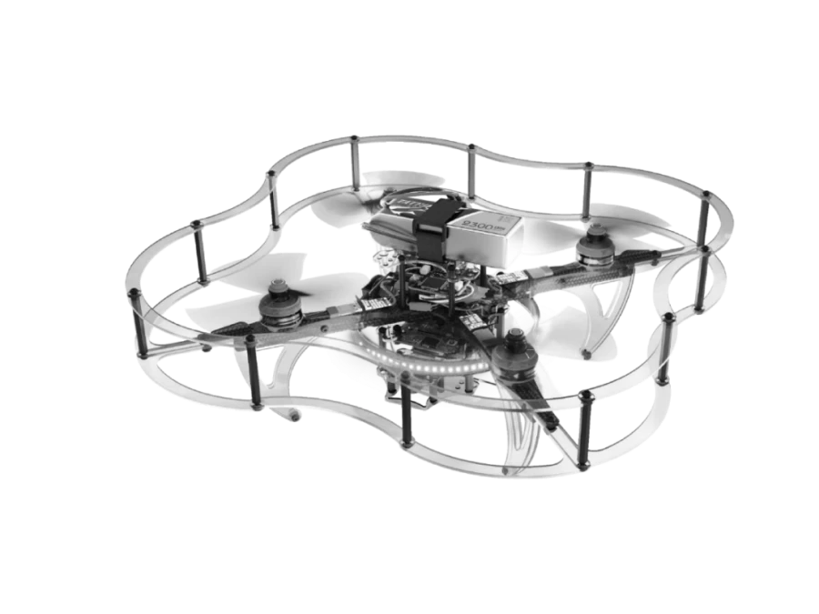 Constructor of programmable quadrocopter "Gaskar Klever 4 Code"