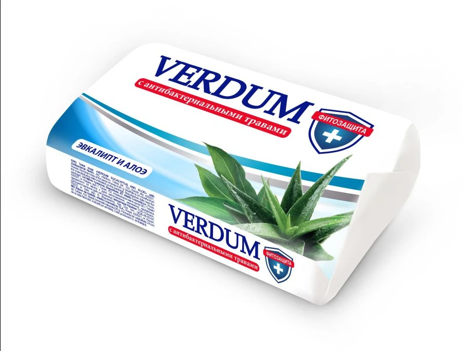 Solid Toilet Soap with Eucalyptus and Aloe Vera - Verdum