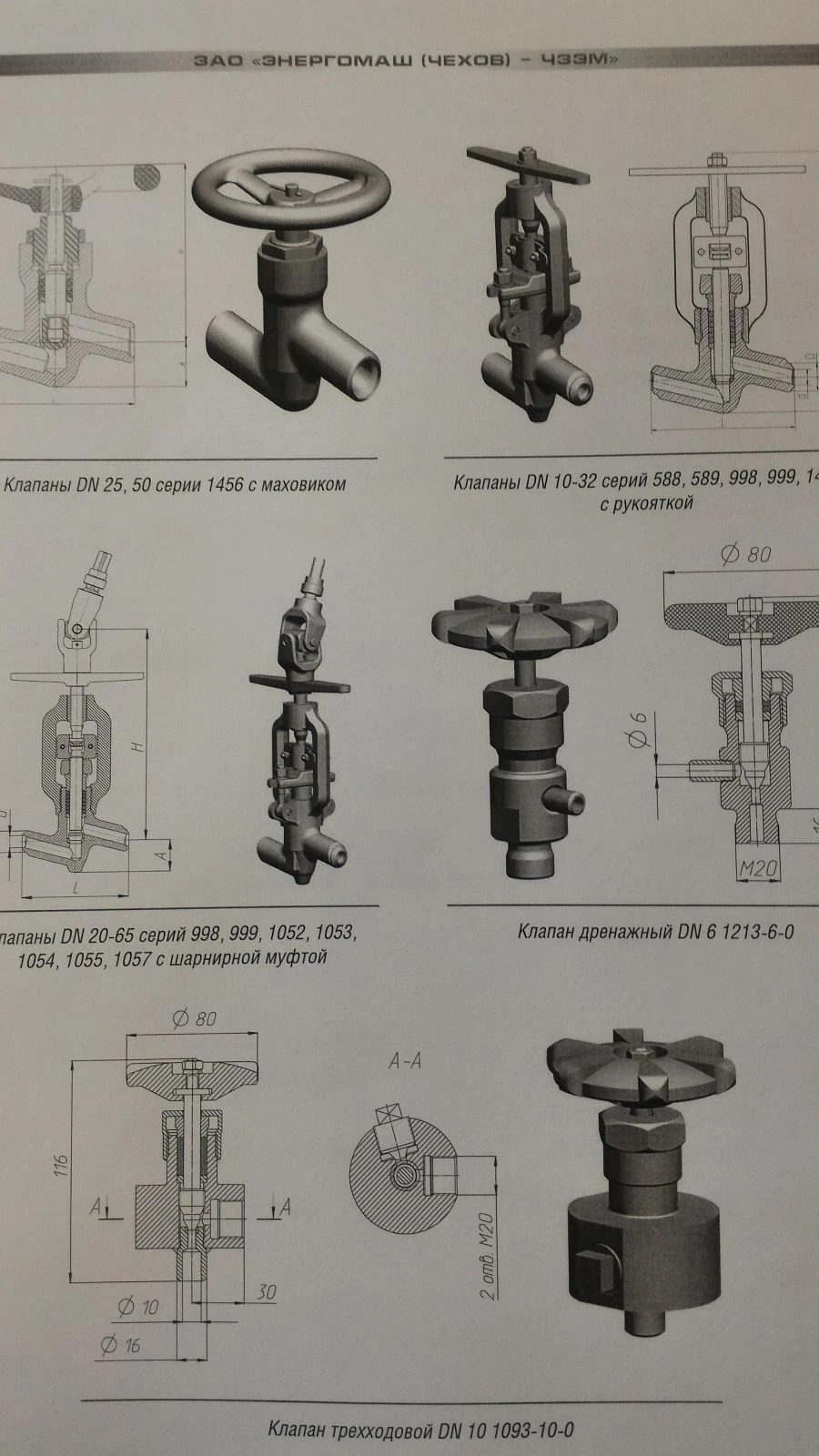 Shut-off valves 1053-50-EM DN50/PN13,7
