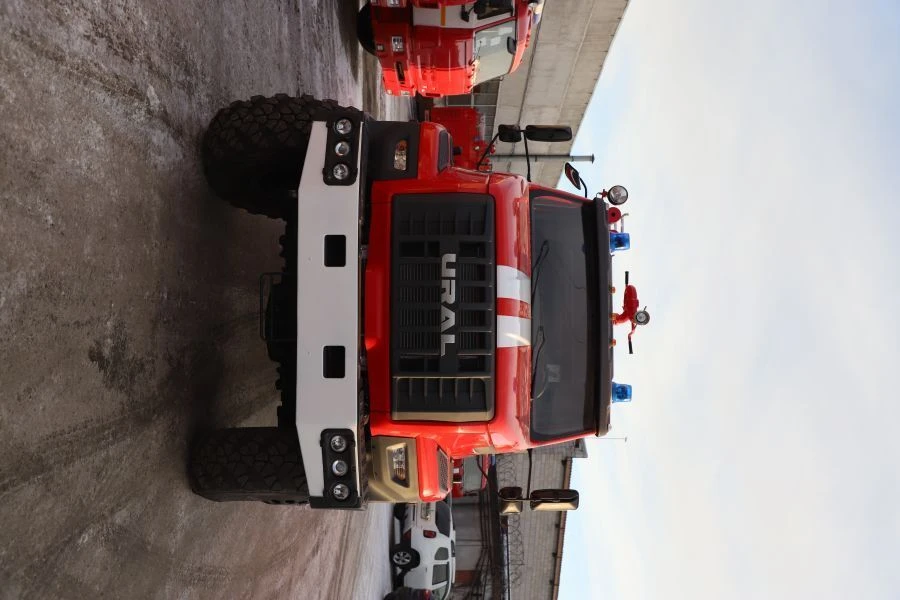 Fire tanker AC 8,0-40 (5557), on chassis Ural 5557-6151-70, 5557-6151-72, 5557-6151-74, 5557-6151-76